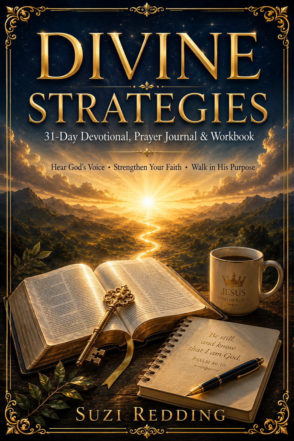 Divine Strategies 31-Day Devotional, Prayer Journal and Workbook cover